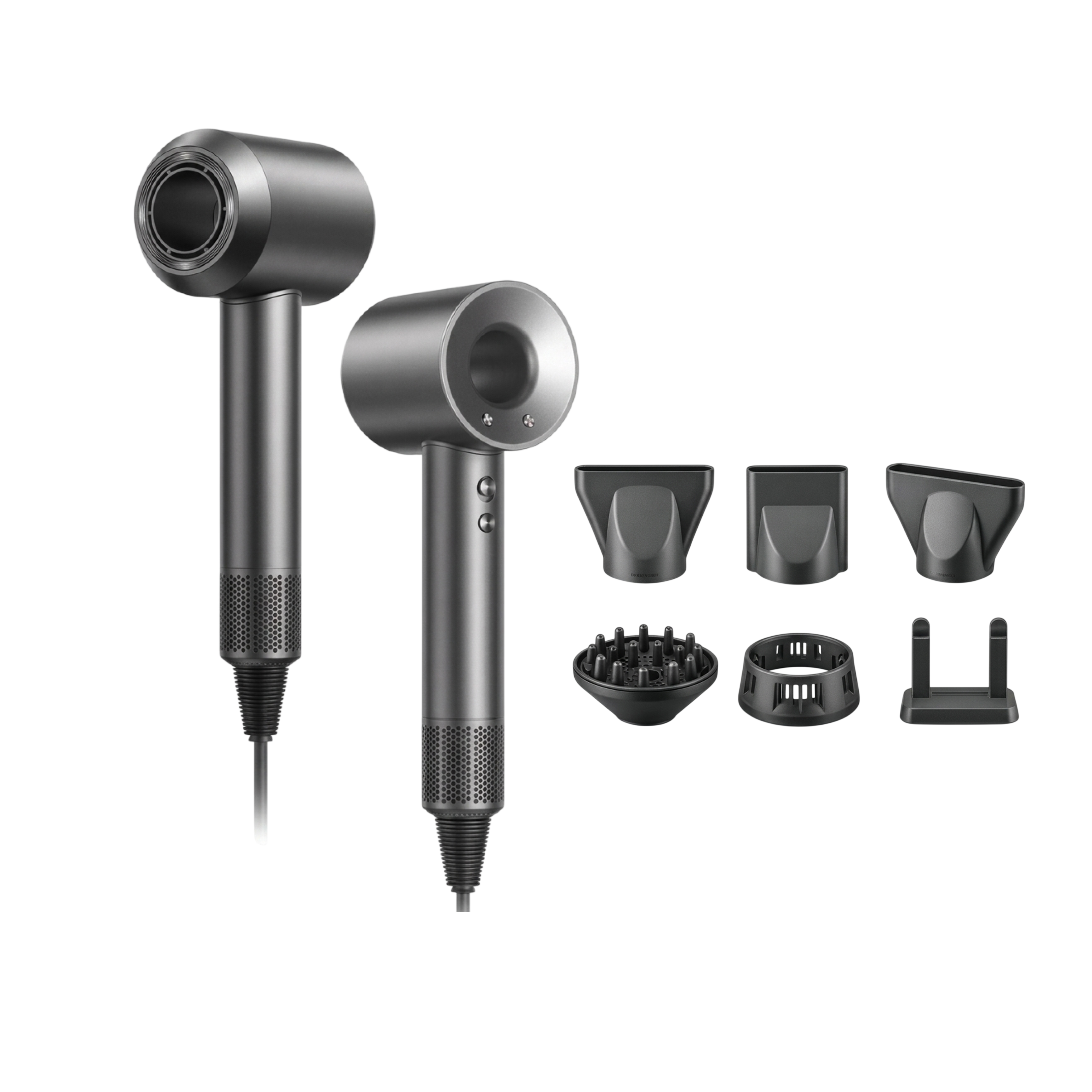 Aeroflux 5-in-1 Hot & Cold Air Hair Dryer: Ionic Technology & 6 Attachments