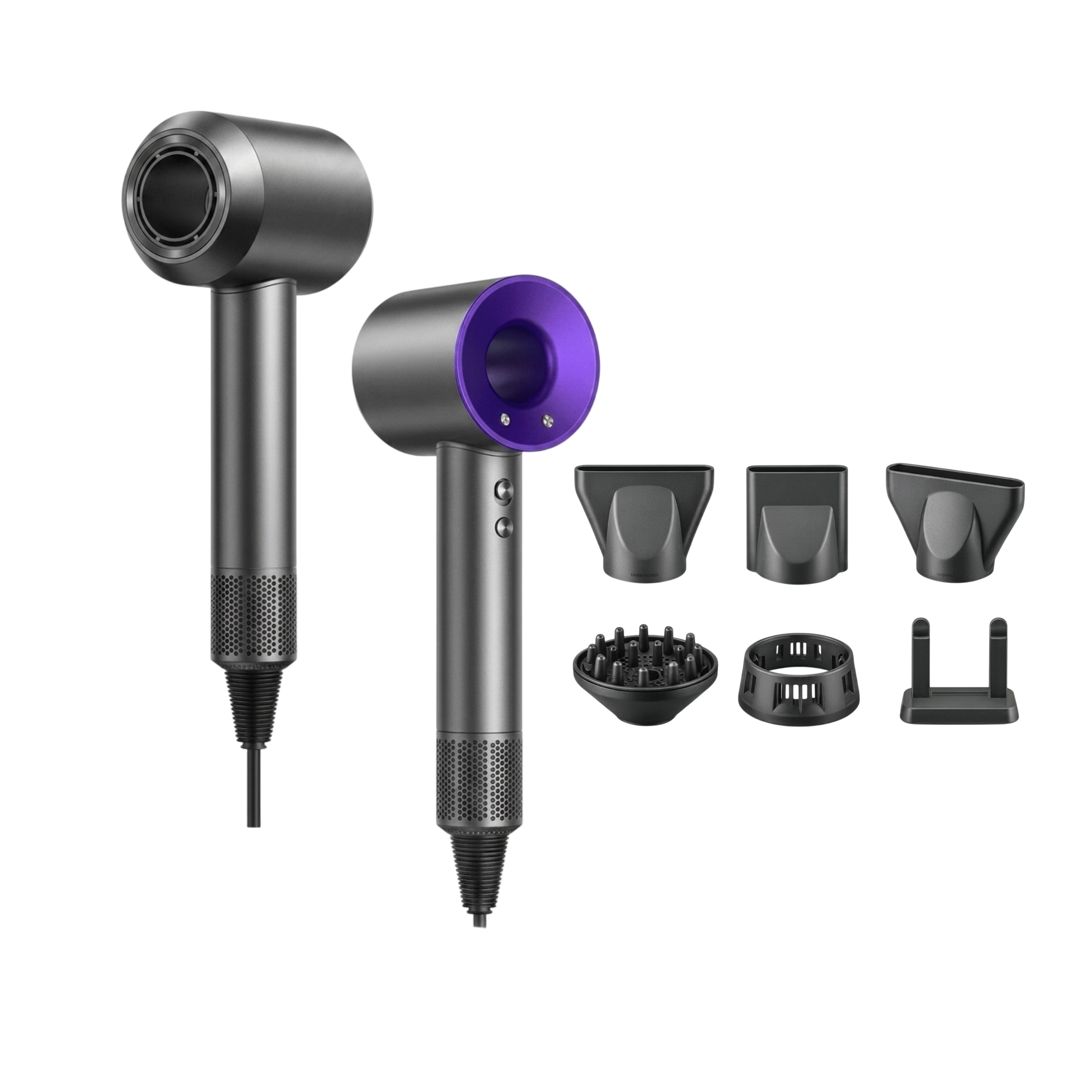 Aeroflux 5-in-1 Hot & Cold Air Hair Dryer: Ionic Technology & 6 Attachments