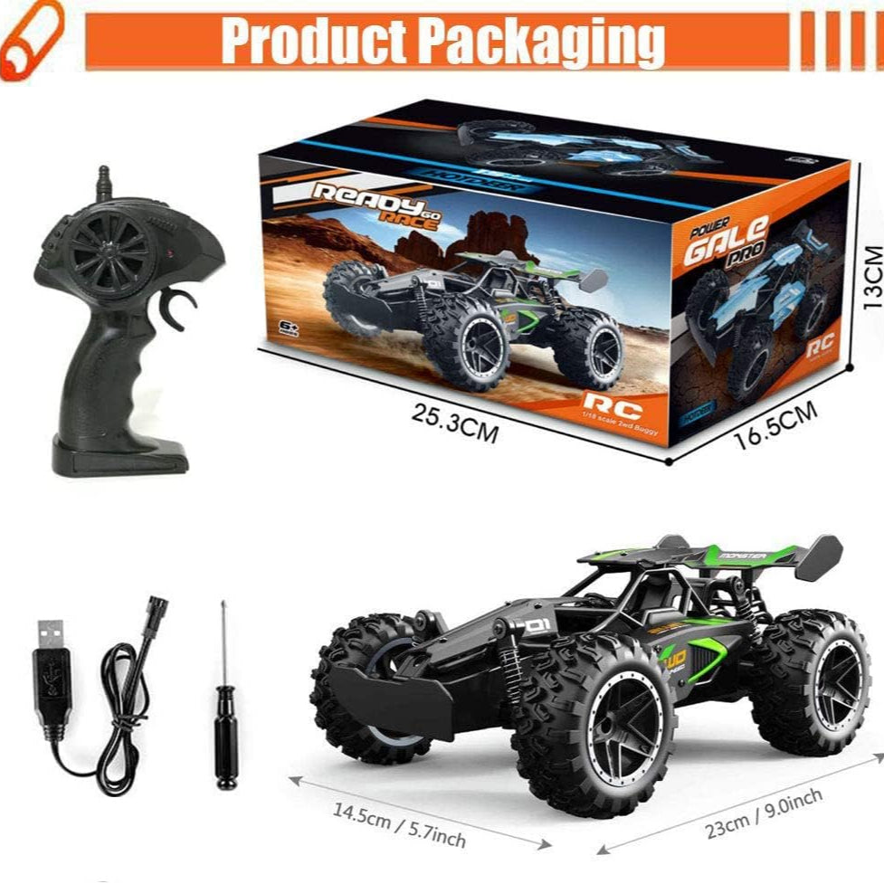 Aeroflux 1:18 RC Mini Car – High-Speed Off-Road Racing Adventure