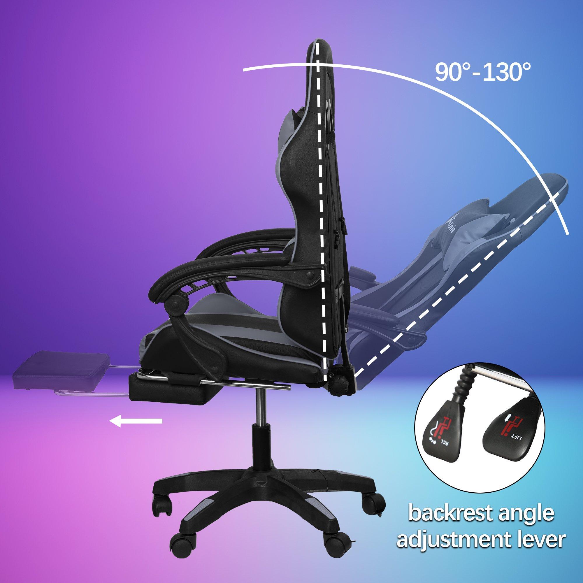 Aeroflux© Racing 360 Degree Reclining Swivel Gaming Chair: The Ultimate Gaming Throne