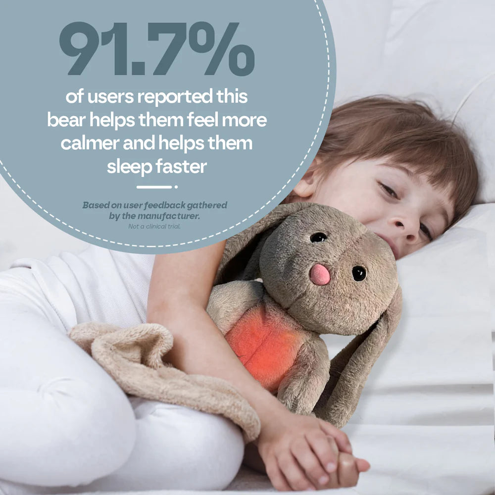 Aeroflux Relief Heartbeat Animal Teddy – Soothing Sleep Companion with Breathing Motion & Nightlight