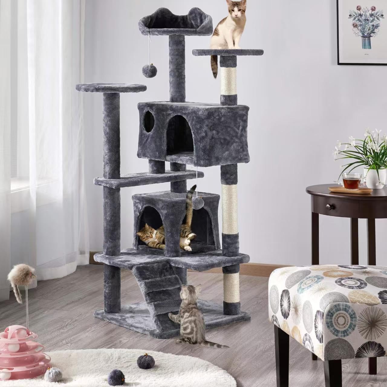 Aeroflux© Large Cat Tree 137cm
