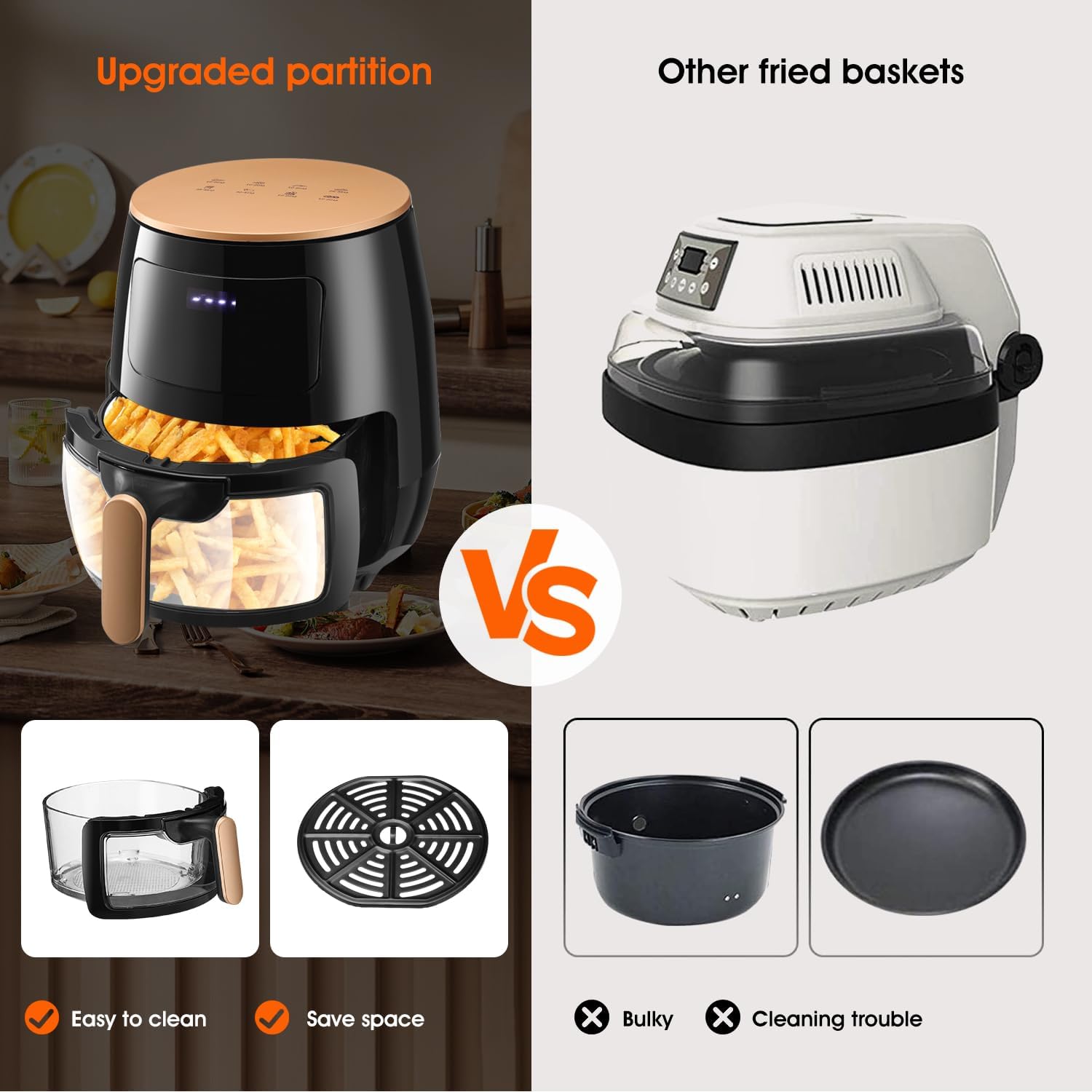 Aeroflux 6L Smart Air Fryer – Precision Cooking, Maximum Efficiency