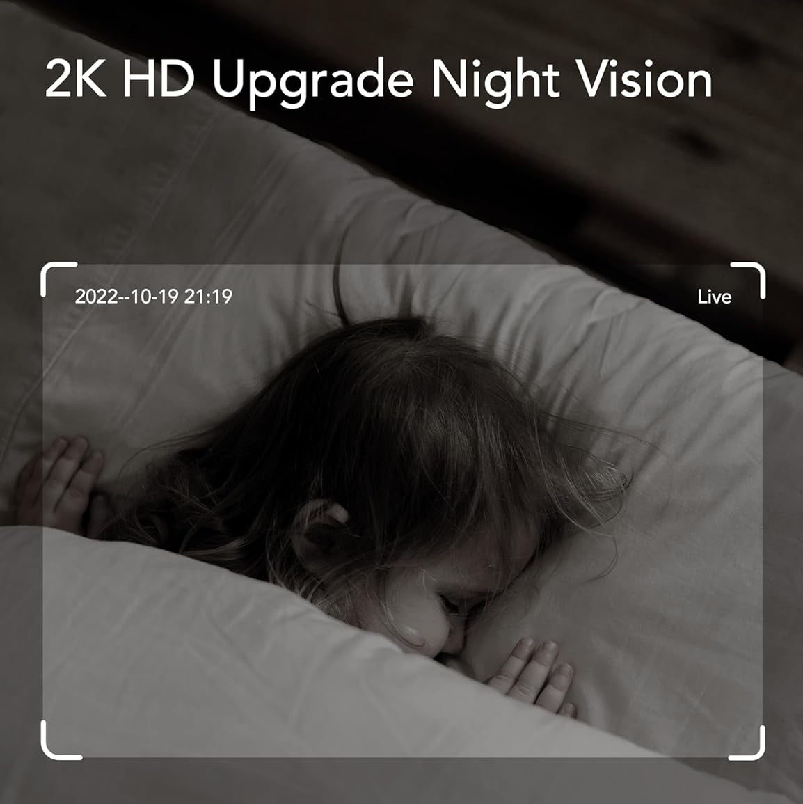 Aeroflux Smart Baby Monitor – 1080p WiFi Camera with Night Vision, Motion Alerts, and Alexa Compatibility