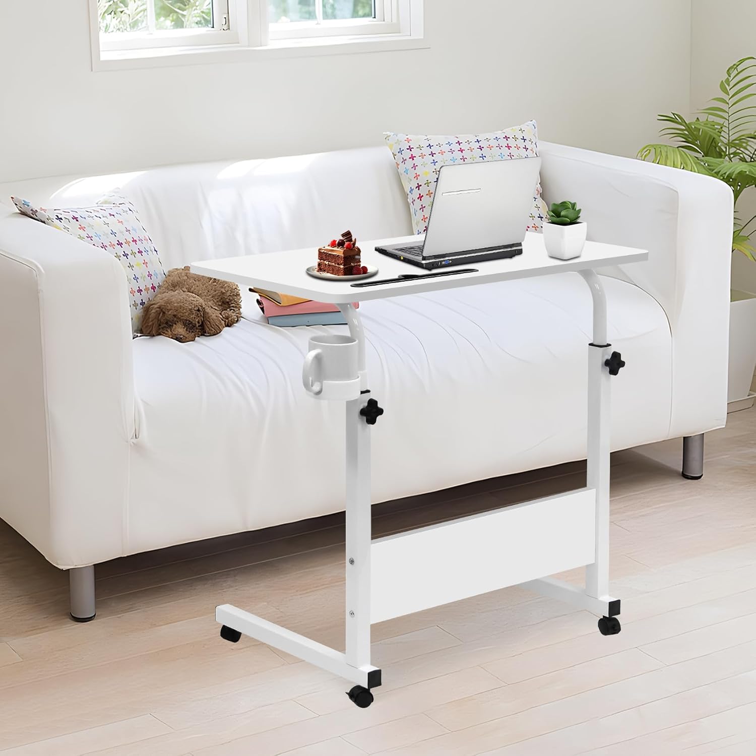 Aeroflux© Adjustable Laptop Desk – Multi-Purpose Bedside & Sofa Table