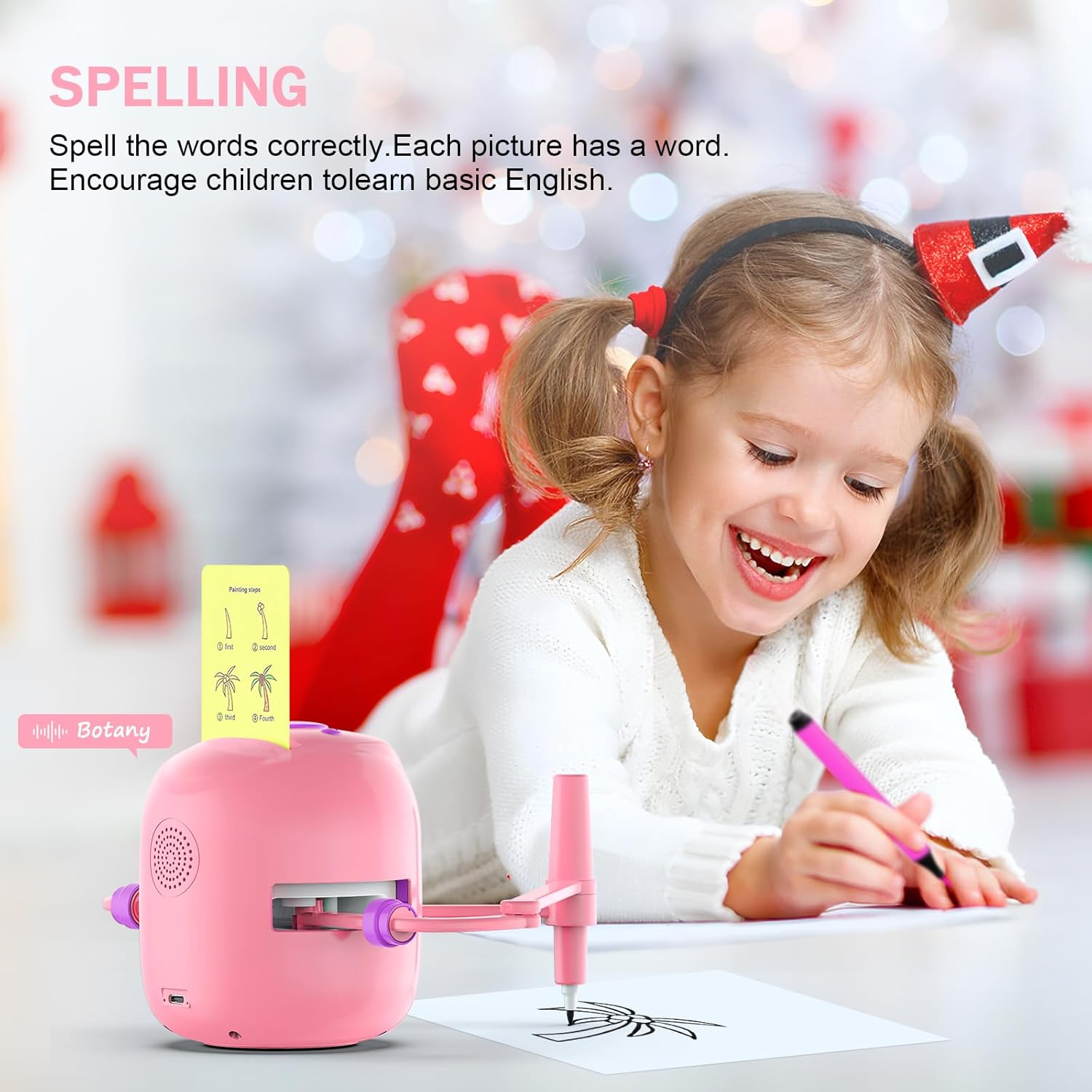 Aeroflux Smart Drawing Robot – Interactive Art & Learning Companion for Kids