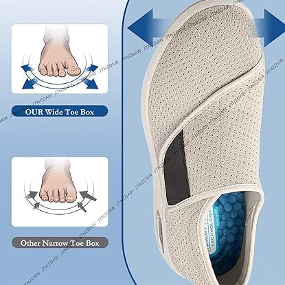 Aeroflux Wide-Fit Orthopedic Walking Shoes