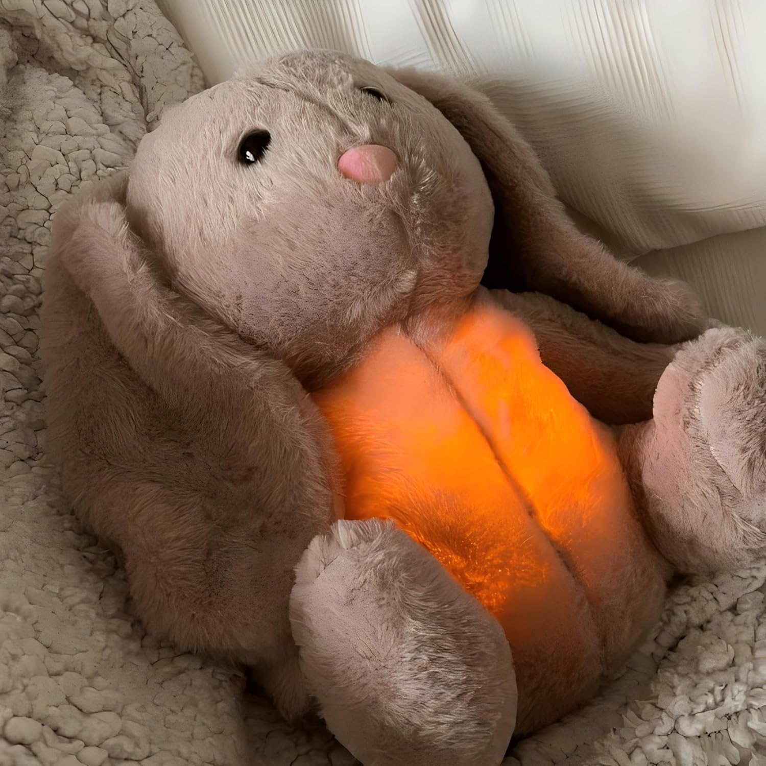 Aeroflux Relief Heartbeat Animal Teddy – Soothing Sleep Companion with Breathing Motion & Nightlight