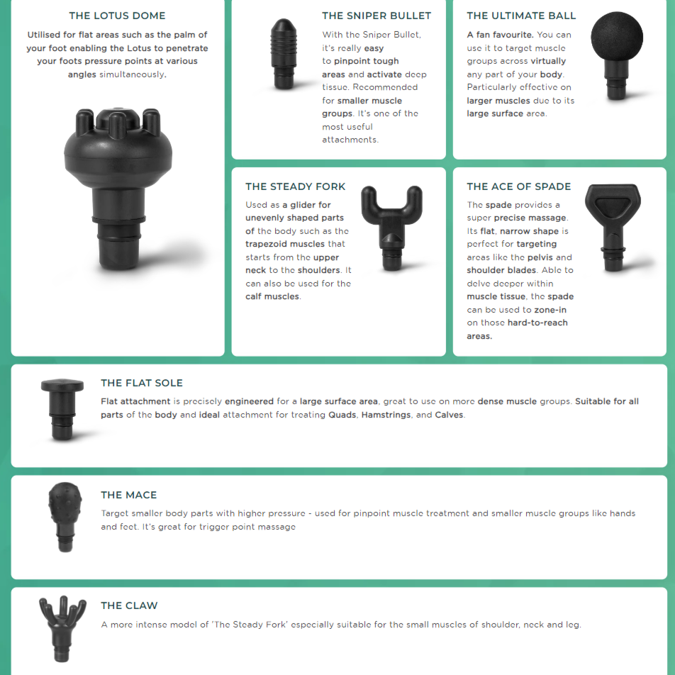 Aeroflux© Premium Muscle Massage Pro Gun: Free Travel Case + 1 Year Warranty Worth £30