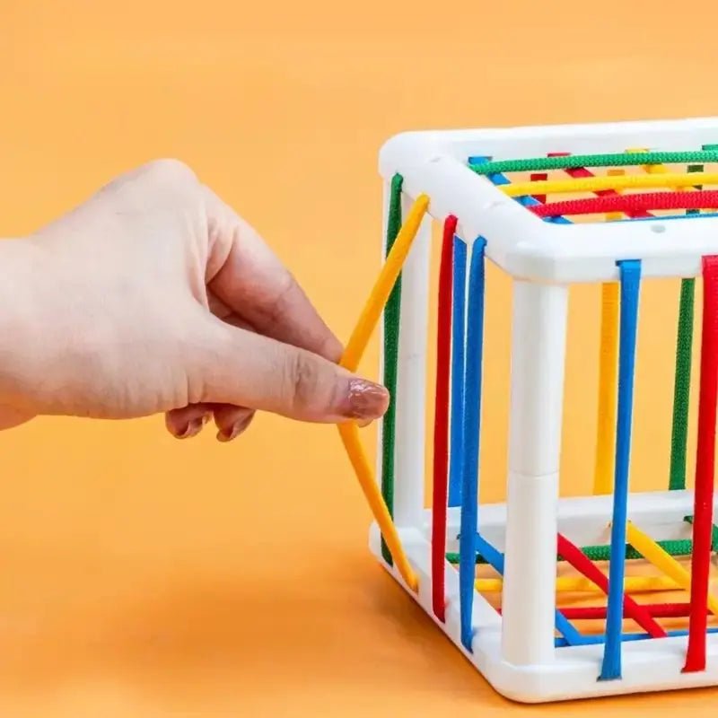 Aeroflux Baby Sensory Shape Sorter Cube: Montessori-Inspired Learning & Play