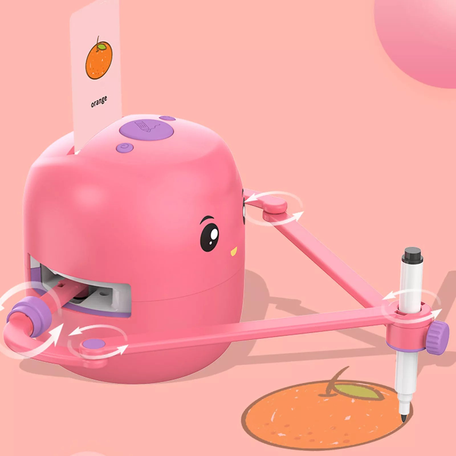 Aeroflux Smart Drawing Robot – Interactive Art & Learning Companion for Kids