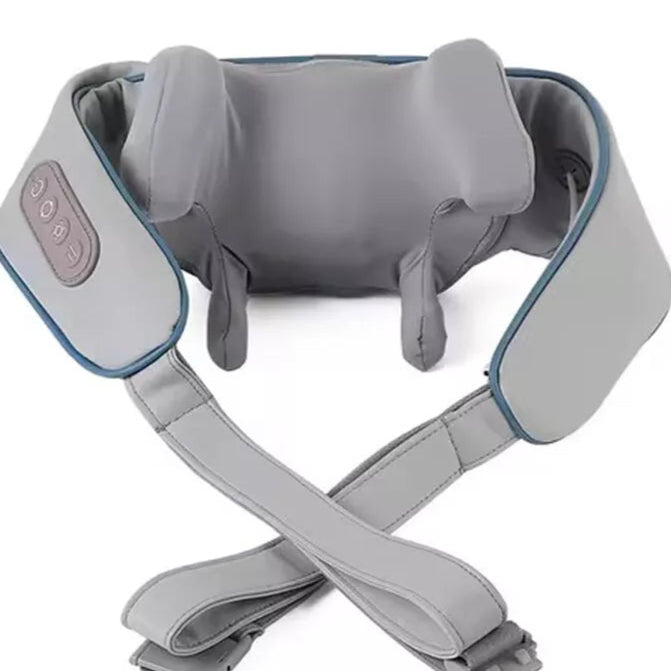 Aeroflux Neck & Back Massager with Heat – Deep Kneading, Cordless Relief for Neck, Shoulder & Spine