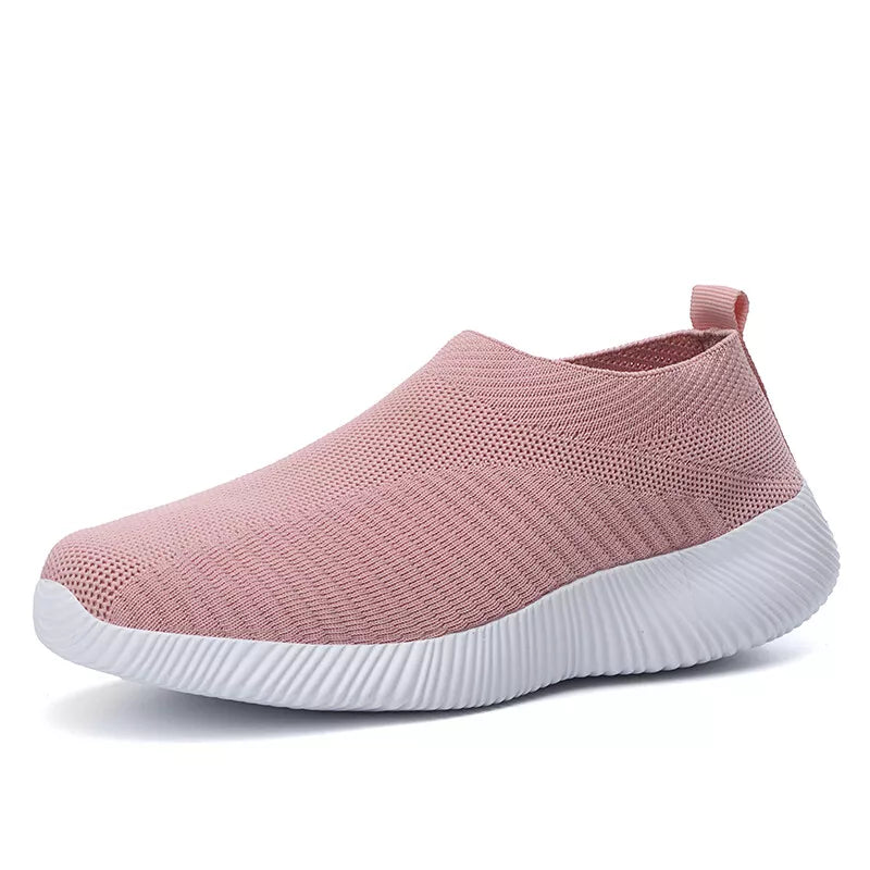 Aeroflux© Women’s Orthopedic Slip-On Trainers: Ultimate Comfort & Support