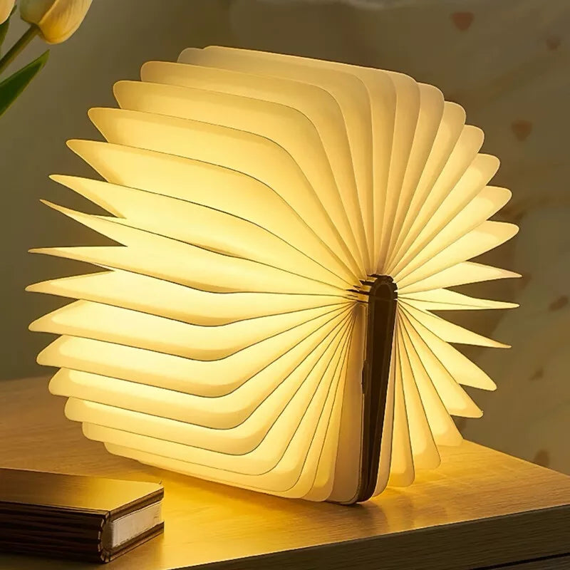 Aeroflux® LED Book Lamp – Smart Mood Lighting with Colour-Changing & Wireless Control