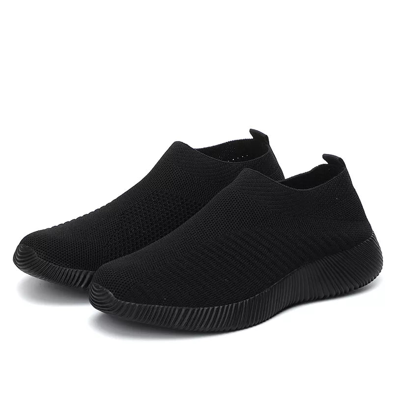 Aeroflux© Women’s Orthopedic Slip-On Trainers: Ultimate Comfort & Support