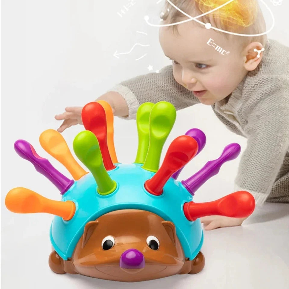 Aeroflux© Spike the Fine Motor Hedgehog – STEM Fun & Educational Toy for Kids