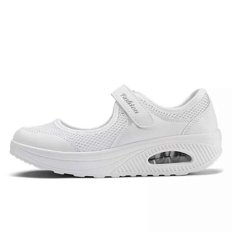 Aeroflux® Women's Slip-On Orthopedic Trainers – Comfy & Stylish Air Cushion Shoes