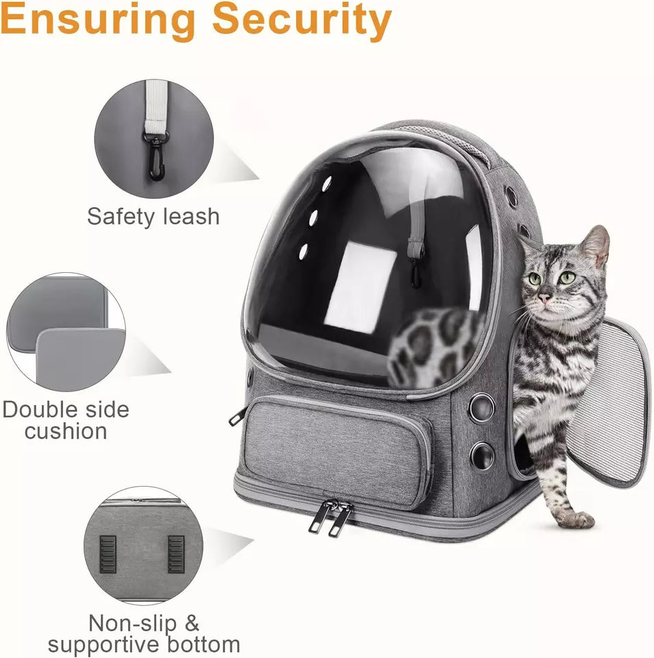 Aeroflux Voyager Bubble Cat Backpack – Breathe Easy, Travel Freely