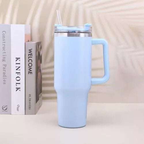 Aeroflux 40oz Stainless Steel Tumbler with Straw Lid