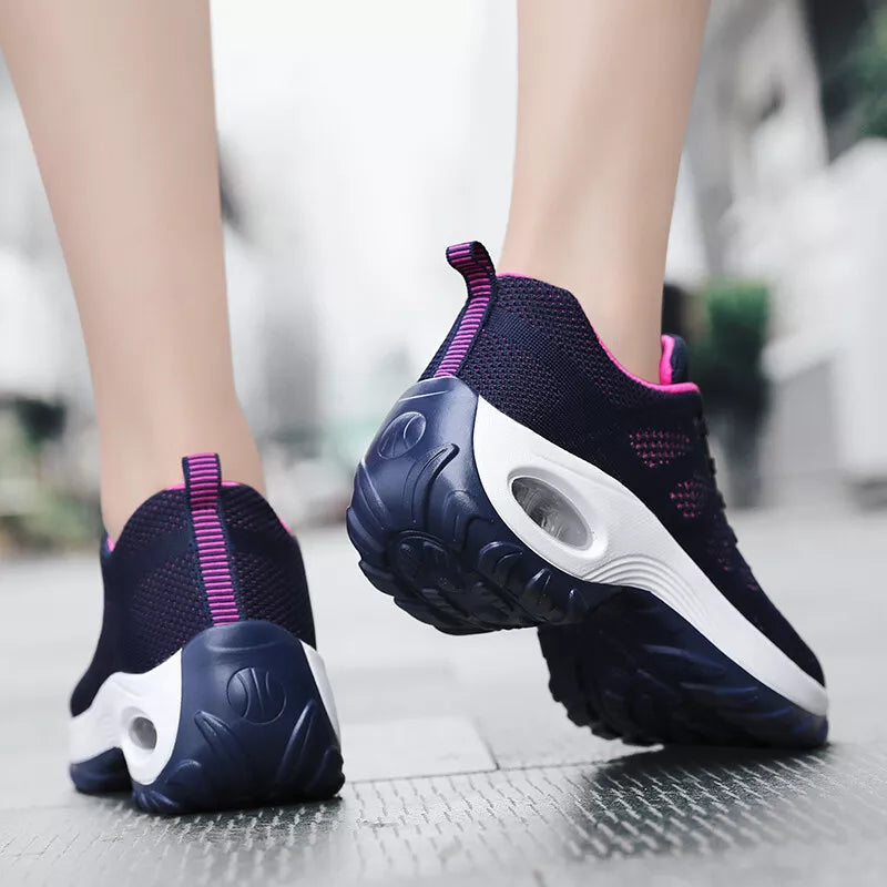 Aeroflux® Women’s Lightweight Slip-On Trainers – Breathable & Ultra-Comfortable