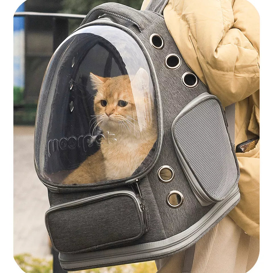 Aeroflux Voyager Bubble Cat Backpack – Breathe Easy, Travel Freely