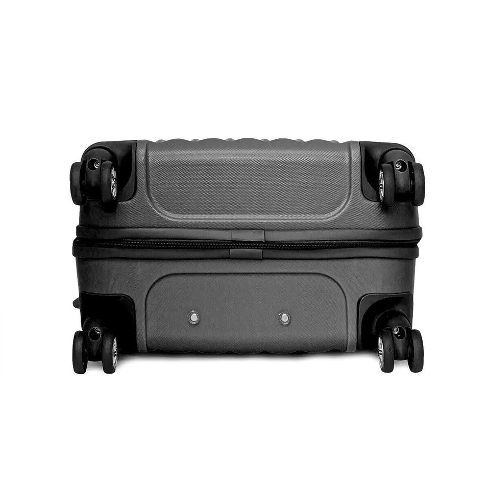 Aeroflux© Lightweight 4-Wheel ABS Hard Shell Travel Trolley Luggage (Medium 24")