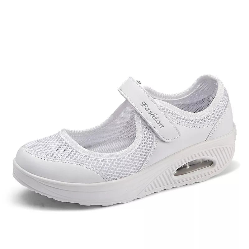Aeroflux® Women's Slip-On Orthopedic Trainers – Comfy & Stylish Air Cushion Shoes