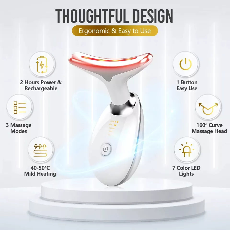 Aeroflux Luminé 7-in-1 LED Facial Sculptor – Elevate Your Skincare Routine