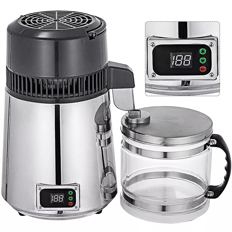 Aeroflux 4L Stainless Steel Water Distiller
