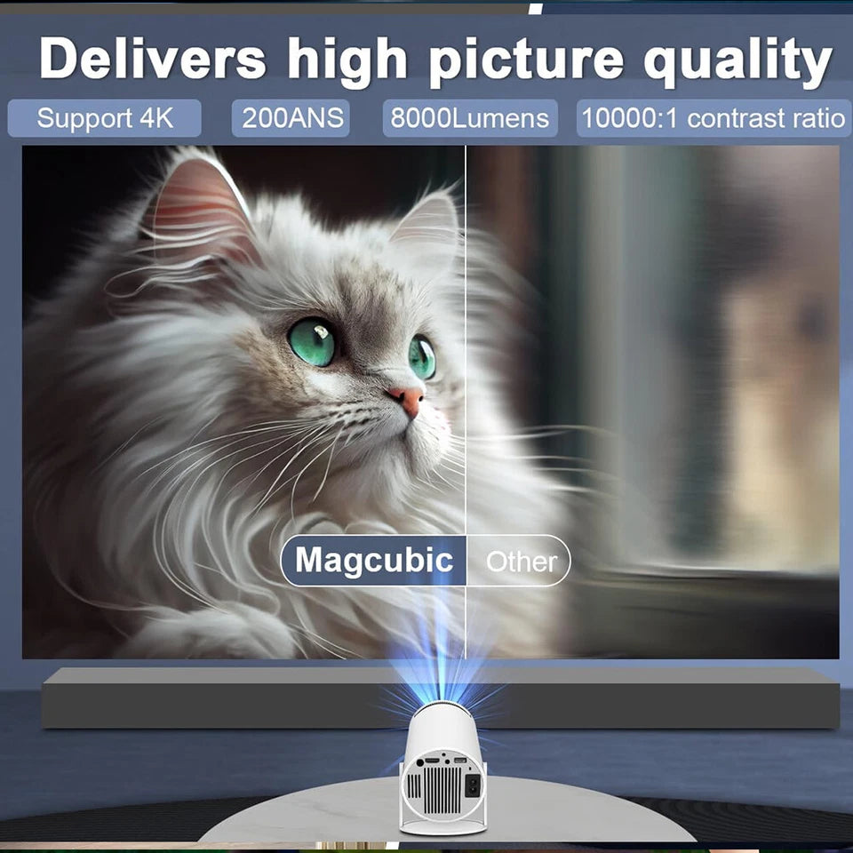Aeroflux Pro Smart Mini Projector