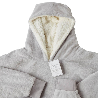 Aeroflux© Premium Hoodie Blanket Oversized Ultra Plush Sherpa Giant Big Hooded Sweatshirt