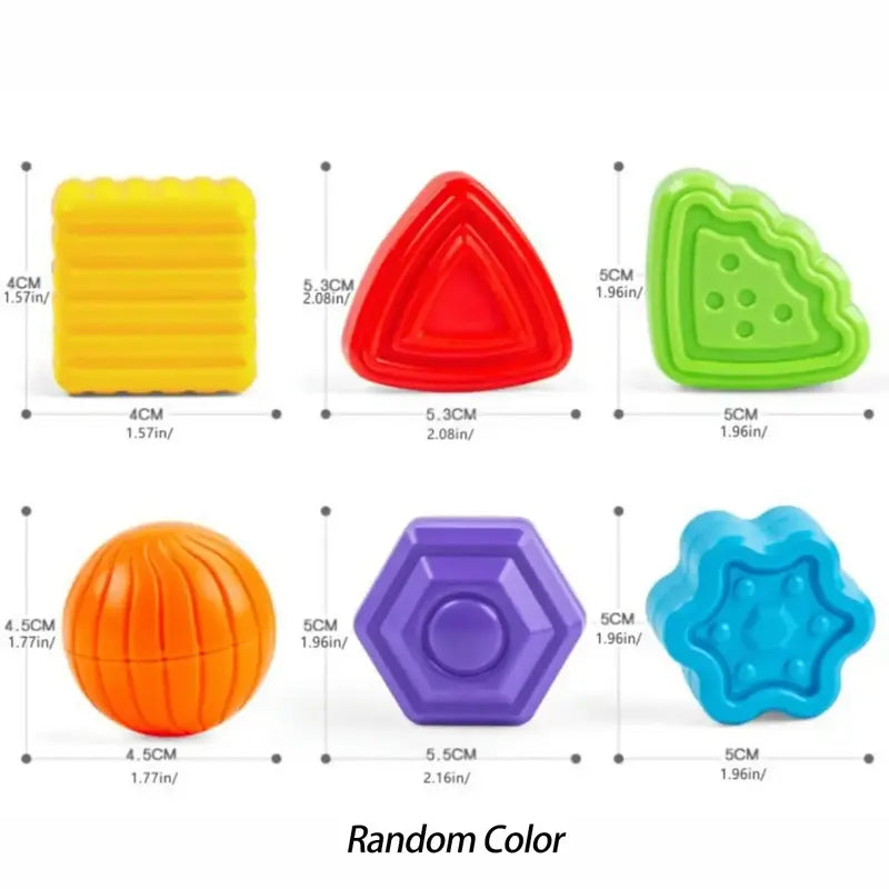 Aeroflux Baby Sensory Shape Sorter Cube: Montessori-Inspired Learning & Play