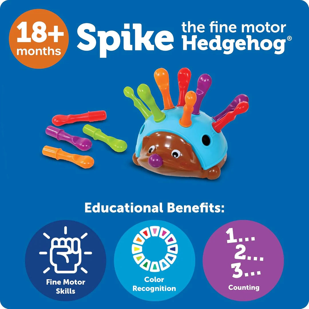 Aeroflux© Spike the Fine Motor Hedgehog – STEM Fun & Educational Toy for Kids