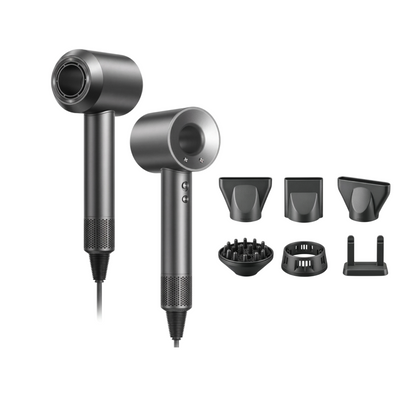 Aeroflux 5-in-1 Hot & Cold Air Hair Dryer: Ionic Technology & 6 Attachments
