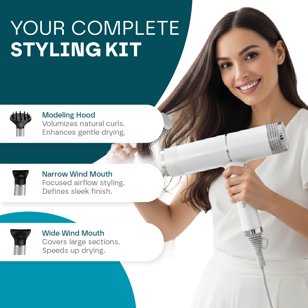 Aeroflux© Premium Professional Hair Dryer [Free 1 Year Warranty]
