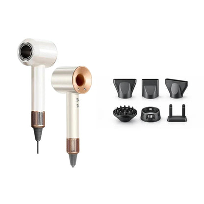 Aeroflux 5-in-1 Hot & Cold Air Hair Dryer: Ionic Technology & 6 Attachments