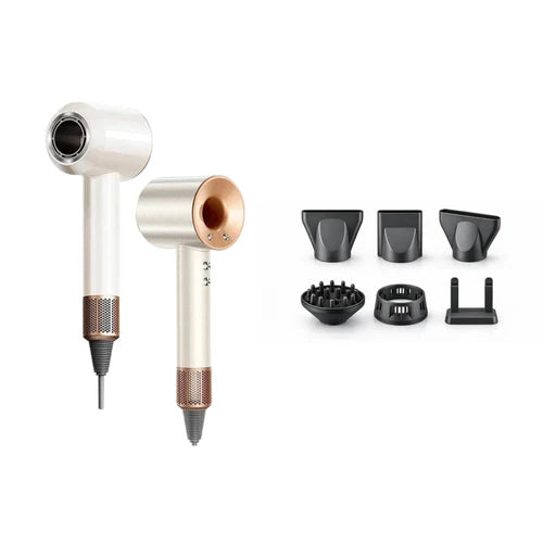 Aeroflux 5-in-1 Hot & Cold Air Hair Dryer: Ionic Technology & 6 Attachments