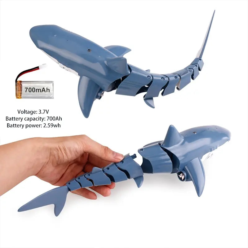 Aeroflux Smart RC Shark Whale – Spray Water Remote Controlled Toy