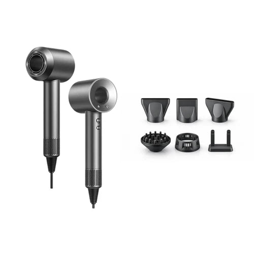 Aeroflux 5-in-1 Hot & Cold Air Hair Dryer: Ionic Technology & 6 Attachments