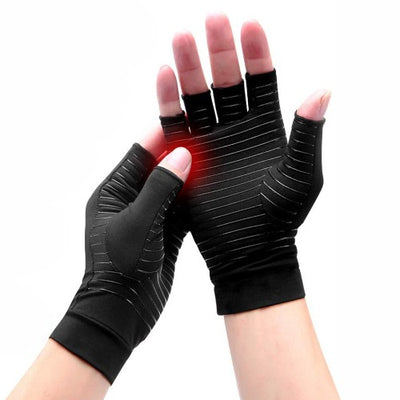 Aeroflux© Premium Copper Infused Arthritis Gloves: No More Pain
