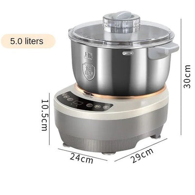 Aeroflux© Electric Dough Mixer: Precision Kneading with Built-In Dough Resting