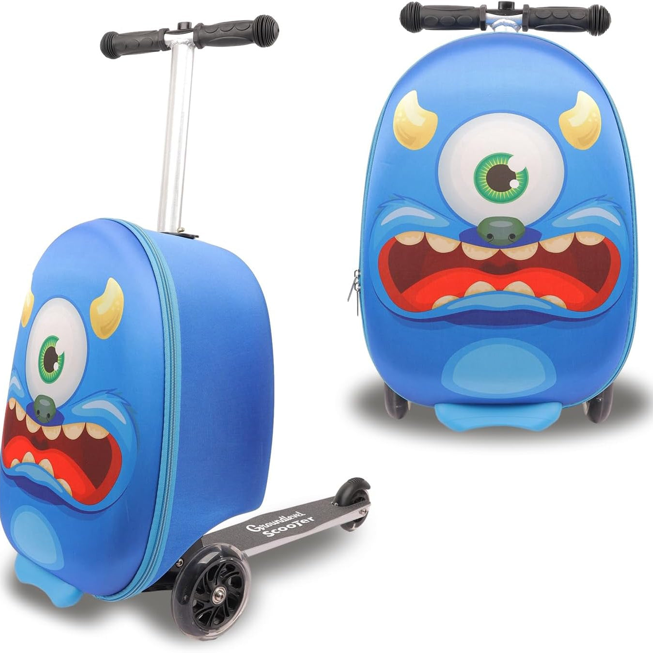 Aeroflux Kids 2-in-1 Ride-On Scooter Suitcase – Travel Made Fun for Little Explorers