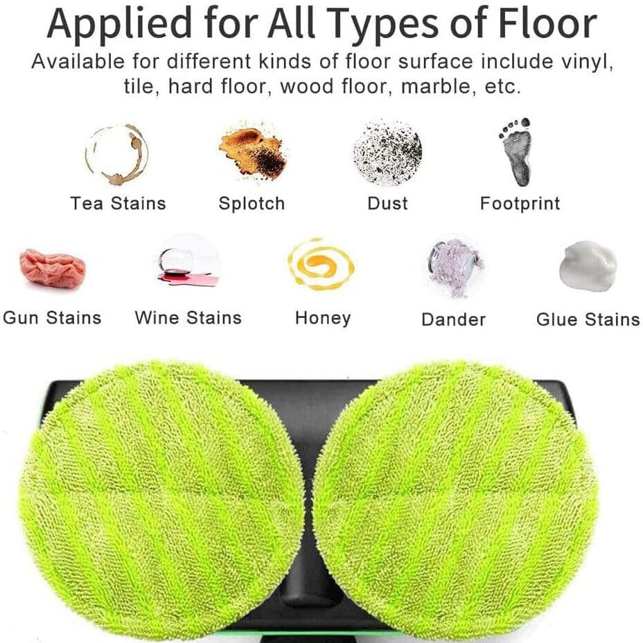 Aeroflux Cordless Electric Floor Mop – Rechargeable Scrubber, Sweeper, and Polisher