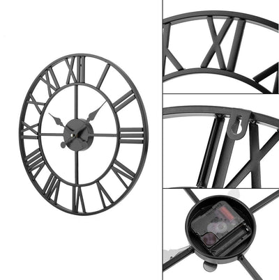 Aeroflux Silent Skeleton Wall Clock