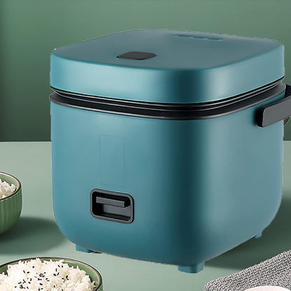 Aeroflux Mini Rice Cooker – Compact Electric Cooker for 1–2 People | 1.2L Capacity, 200W Power | Smart & Mechanical Options | Steam, Cook, Reheat
