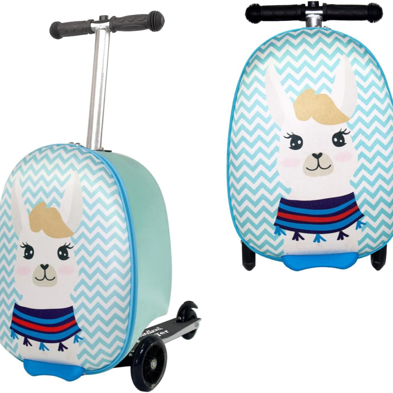 Aeroflux Kids 2-in-1 Ride-On Scooter Suitcase – Travel Made Fun for Little Explorers