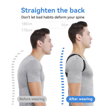 Aeroflux© Premium Back Brace Posture Corrector Support: DPD1