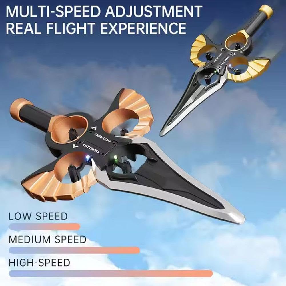Aeroflux Stunt Remote Control Flying Sword – Soar, Flip, and Experience Ultimate Aerial