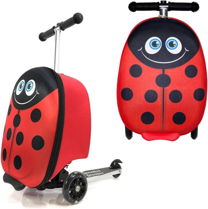 Aeroflux Kids 2-in-1 Ride-On Scooter Suitcase – Travel Made Fun for Little Explorers