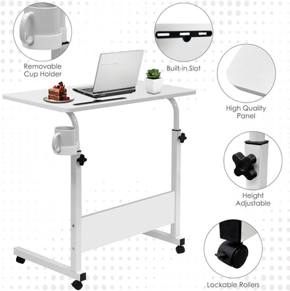 Aeroflux© Adjustable Laptop Desk – Multi-Purpose Bedside & Sofa Table
